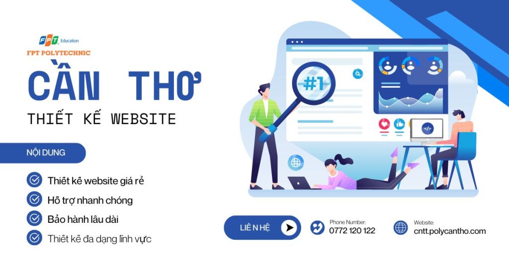 Dịch vụ thiết kế website tại Cần Thơ