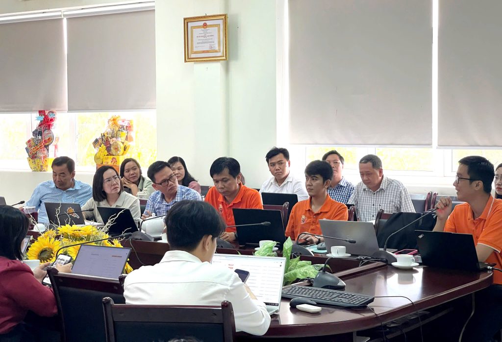 Sinh viên và thầy cô đã đồng hành cùng nhau ở dự án trăm triệu Hệ thống quản lý đào tạo Cao Đẳng Du Lịch Cần Thơ